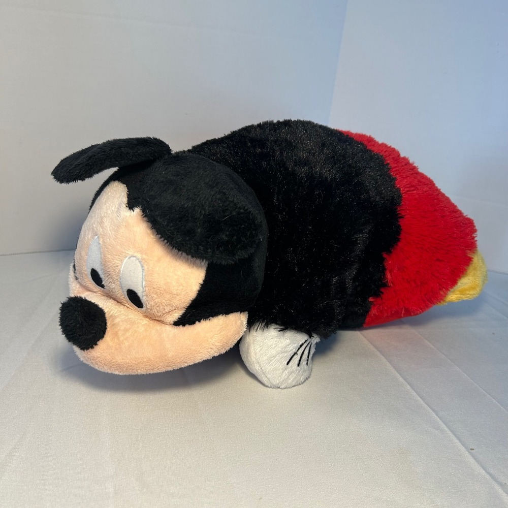 Disney Mickey Mouse Pillow Pets Plush Stuffed‎ Animal Folding Pillow Pal